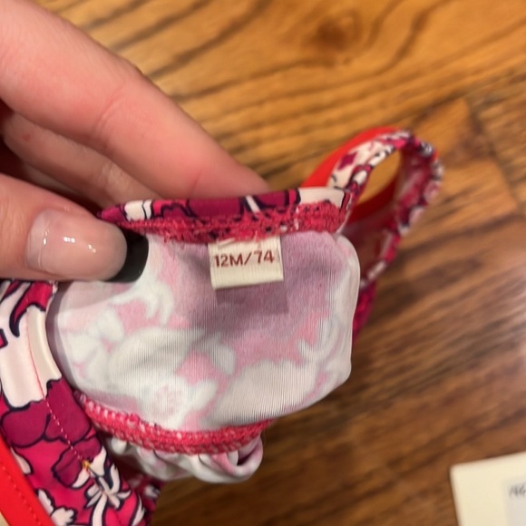 NWT Kenzo Kids Girl’s Floral Bathing Suit Size 12M - Picture 3 of 4